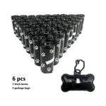 Pet Waste Bag Dispenser,with Poop Bags 6pcs