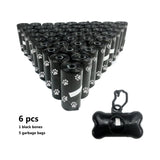 Pet Waste Bag Dispenser,with Poop Bags 6pcs