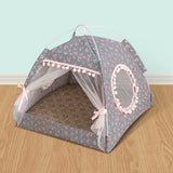 Cat Tent Bed; Teepee;  Closed Cozy Hammock With Floors; Cat House; Small Dog House