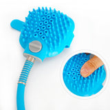 Big Head Silicone Bath Brush for Dogs and Cats