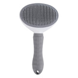 Pet Brush; Remove Pet Hair;   Non-slip Grooming Brush Stainless Steel