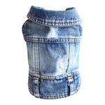 XS-2XL Denim Dog Clothes