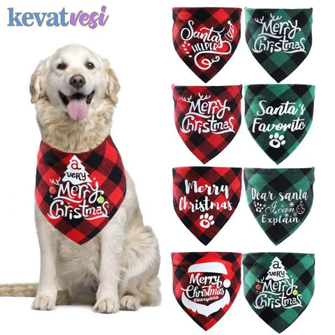 Plaid Pet Bandanna