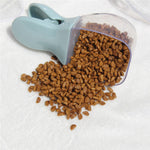 Pet Food Bag Clip & Spoon for Cat/ Dog Food