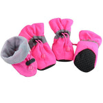 New 4pcs , Thick Warm,Waterproof Pet Booties