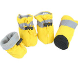 New 4pcs , Thick Warm,Waterproof Pet Booties