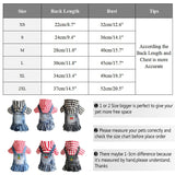 XS-2XL Denim Dog Clothes