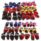 New 4pcs , Thick Warm,Waterproof Pet Booties