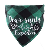 Plaid Pet Bandanna