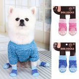 Soft Puppy Knit Socks; Anti Slip; Skid