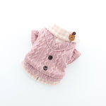 Dog Sweater Plaid
