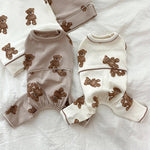 Cute Pet Casual Wear ;   Teddy Bear Cotton Onesie