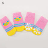 Soft Puppy Knit Socks; Anti Slip; Skid