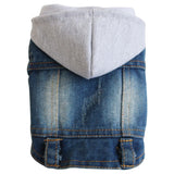 XS-2XL Denim Dog Clothes