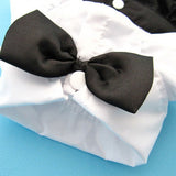 Wedding Suit Formal Shirt For Small-Med Sized Dogs Bow tie Tuxedo