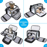 Expandable Foldable Pet Carrier