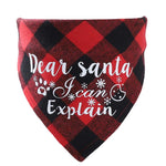 Plaid Pet Bandanna