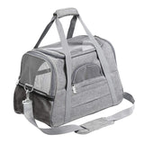 Soft Pet Carriers  with Locking Safety Zippers