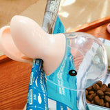 Pet Food Bag Clip & Spoon for Cat/ Dog Food