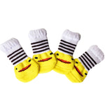 Soft Puppy Knit Socks; Anti Slip; Skid