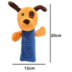 Corduroy / Animal Shape Plush/Squeaky  Dog Toys