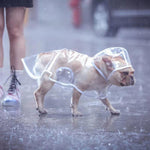 Transparent  Hooded Waterproof Raincoat