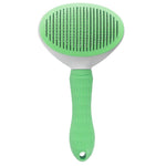 Pet Brush; Remove Pet Hair;   Non-slip Grooming Brush Stainless Steel