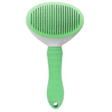 Pet Brush; Remove Pet Hair;   Non-slip Grooming Brush Stainless Steel