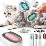 Creative Update Cat/ Dog Grooming Comb with Water Tank ; Double Sided Hair Removal Brush   Pet Supplies Accessories