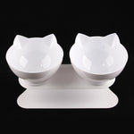 Non-slip Double Pet Bowls With Raised Stand