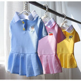 Puppy Polo Shirt with Princess Skirt