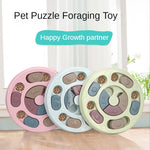 Dog /Cat Puzzle Toy Turntable ; Slow Eating Bowl