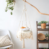 Bohemia Hand Woven Cat Swing;  Tapestry Bed;   Macrame Rope Cat Hammock;  Sleeping Mat;   Home Decor