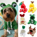 Fleece Dog Hoodies, cute animal shapes