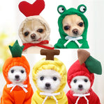 Fleece Dog Hoodies, cute animal shapes