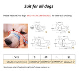 Silicone Duck Muzzle for Dogs Anti Bite /Stop Barking