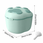 Pet Food Storage Container;  Insect Proof, Moisture Proof