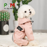 Pet Raincoat   Breathable, Reflective, Soft, Waterproof