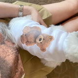 Cute Pet Casual Wear ;   Teddy Bear Cotton Onesie