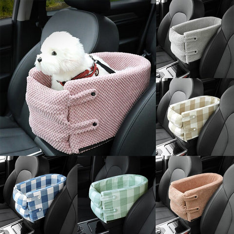 Nonslip Car Armrest  Booster Car seat for Dogs