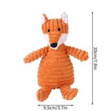 Plush Animal Squeeky Chew Toys