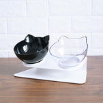 Non-slip Double Pet Bowls With Raised Stand