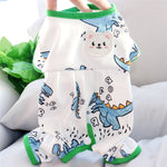 Cute Pet Casual Wear ;   Teddy Bear Cotton Onesie