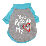 Cute Printed  Pets T-shirt