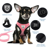 Adjustable Harness Vest with Leash