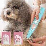 New Electric Dog Clippers ; Pet Foot Hair Trimmer Dog Grooming Shear; Butt /Ear Hair Cutter