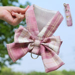 Cute Pet Harness Bow Skirt with Matching Collar