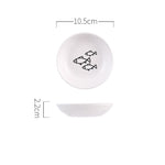 New Cute Small Saucer Shape Mini Cartoon Dish