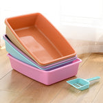 Anti Splash Cats Litter Box  with Scoop