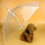 Transparent Pet Umbrella  Small-Medium Size Dogs